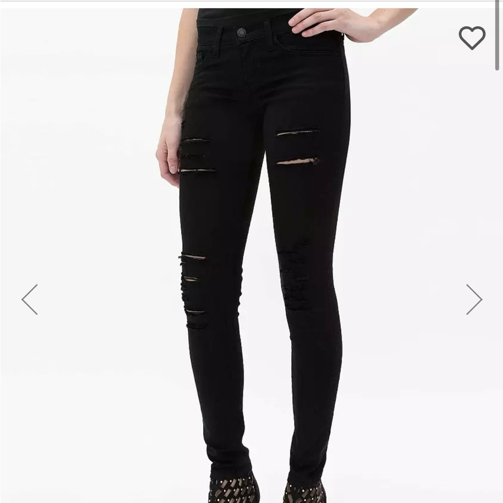 Black Flying Monkey skinny jeans